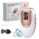 SkinTrimz Flashes IPL ICE Cold Epilator Portable Laser Hair Removal Painless Permanent Hair Remove Bikini Trimmer
