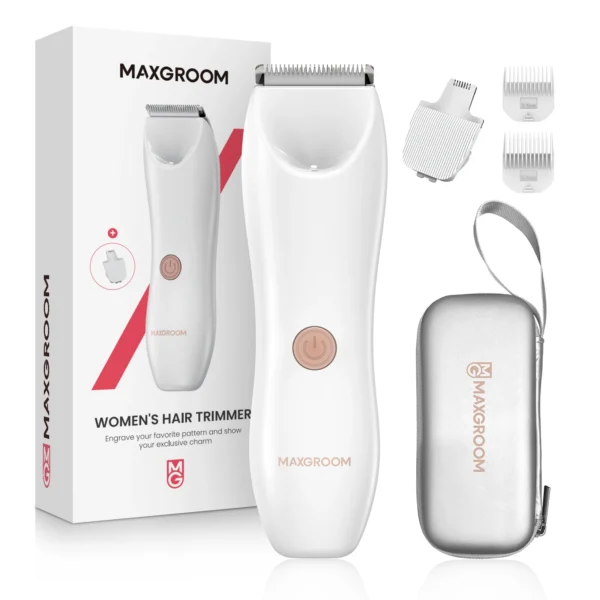 SkinTrimz Women's Body Hair Trimmer Electric Razors for Lady Face Armpit Leg Bikini Body Epilator Portable Painless Hair Remover
